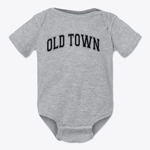 Old Town Elementary School Varsity Arch Baby Onesie