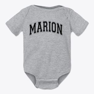 Marion Elementary School Varsity Arch Baby Onesie