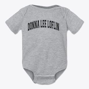 Donna Lee Loflin Elementary School Varsity Arch Baby Onesie