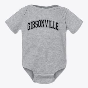 Gibsonville Elementary School Varsity Arch Baby Onesie