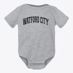 Watford City Elementary School Varsity Arch Baby Onesie