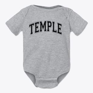 Temple Christian Academy Varsity Arch Baby Onesie