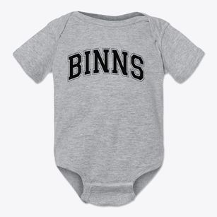 Binns Elementary School Varsity Arch Baby Onesie