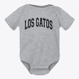 Los Gatos Academy Varsity Arch Baby Onesie