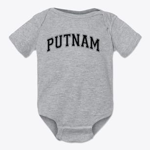 Putnam Elementary School Varsity Arch Baby Onesie