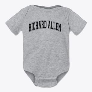Richard Allen Elementary School Varsity Arch Baby Onesie