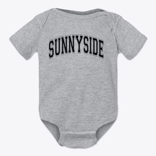 Sunnyside Elementary School Varsity Arch Baby Onesie