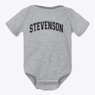 Stevenson Primary School Varsity Arch Baby Onesie