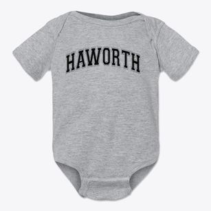 Haworth Junior High School Varsity Arch Baby Onesie