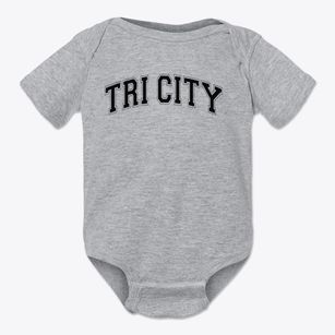 Tri City Elementary School Varsity Arch Baby Onesie