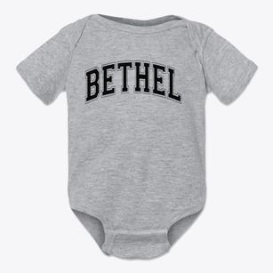 Bethel Christian School Varsity Arch Baby Onesie