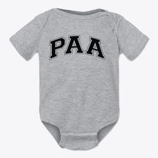 Portland Adventist Academy Varsity Arch Baby Onesie