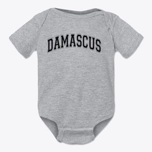Damascus Area School Varsity Arch Baby Onesie