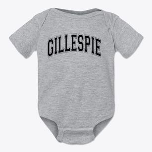 Gillespie Middle School Varsity Arch Baby Onesie