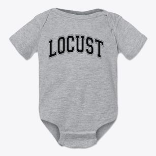 Locust Elementary School Varsity Arch Baby Onesie