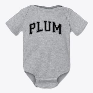 Plum High School Varsity Arch Baby Onesie