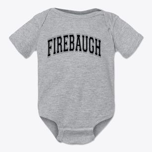 Firebaugh Varsity Arch Baby Onesie