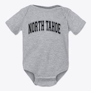 North Tahoe Middle School Varsity Arch Baby Onesie