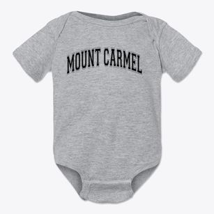 Mount Carmel Area High Varsity Arch Baby Onesie