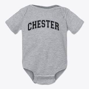 Chester W Barrows Elementary School Varsity Arch Baby Onesie