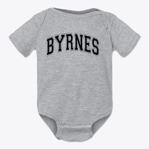 The Byrnes Schools Varsity Arch Baby Onesie