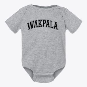 Wakpala School Varsity Arch Baby Onesie