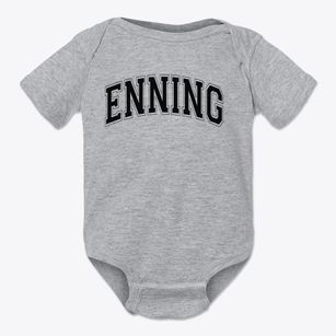 Enning School Varsity Arch Baby Onesie