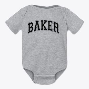 Baker Elementary School Varsity Arch Baby Onesie