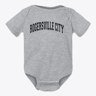 Rogersville City School Varsity Arch Baby Onesie
