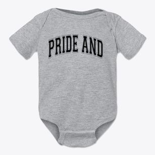 Pride And Joy Children's Academy Varsity Arch Baby Onesie