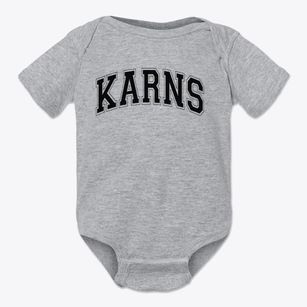 Karns Elementary School Varsity Arch Baby Onesie