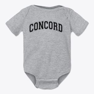 Concord Christian School Varsity Arch Baby Onesie