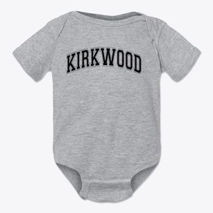 Kirkwood Middle School Varsity Arch Baby Onesie