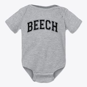Beech High School Varsity Arch Baby Onesie