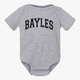 Bayles Elementary School Varsity Arch Baby Onesie