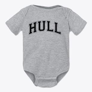 Hull Elementary School Varsity Arch Baby Onesie