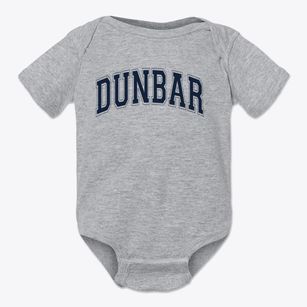 Dunbar Middle School Varsity Arch Baby Onesie