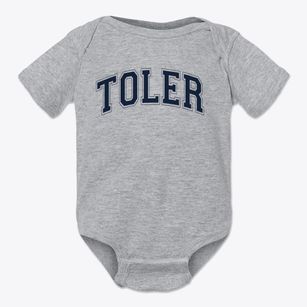 Toler Elementary School Varsity Arch Baby Onesie