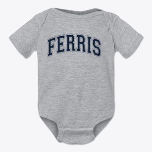 Ferris High School Varsity Arch Baby Onesie
