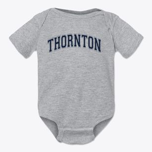 Thornton Elementary School Varsity Arch Baby Onesie