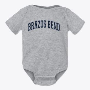 Brazos Bend Elementary School Varsity Arch Baby Onesie