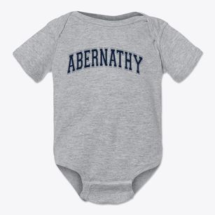 Abernathy Middle School Varsity Arch Baby Onesie