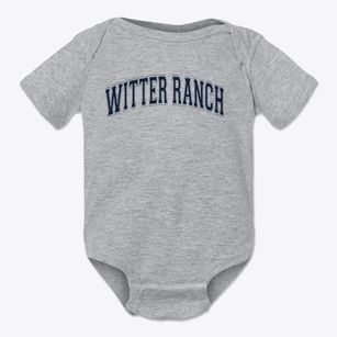Witter Ranch Elementary School Varsity Arch Baby Onesie