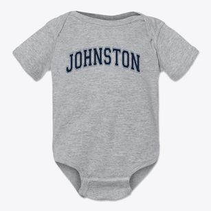 Johnston Middle School Varsity Arch Baby Onesie