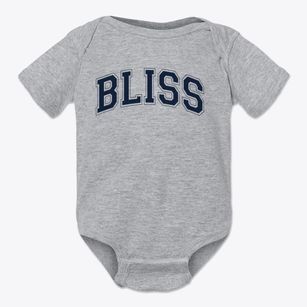Bliss Elementary School Varsity Arch Baby Onesie