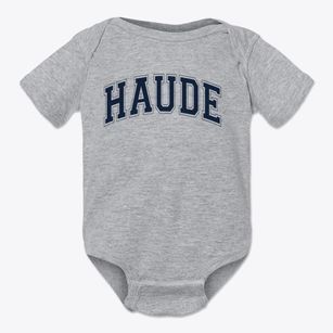 Haude Elementary School Varsity Arch Baby Onesie