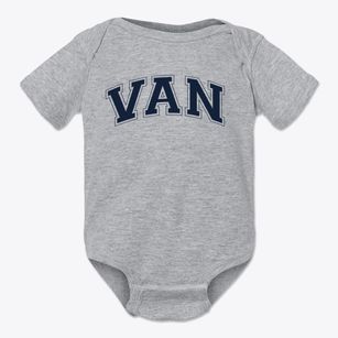 Van Junior High School Varsity Arch Baby Onesie
