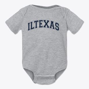 Iltexas Keller Varsity Arch Baby Onesie