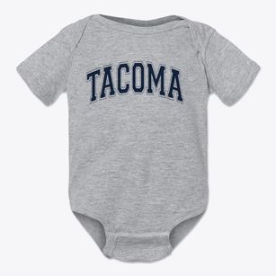 Tacoma Baptist School Varsity Arch Baby Onesie