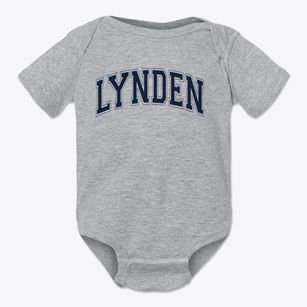 Lynden Christian High School Varsity Arch Baby Onesie